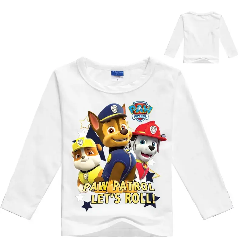 Kids Paw Patrol Long Sleeve T-Shirts Multicolor Wholesale — feature 3