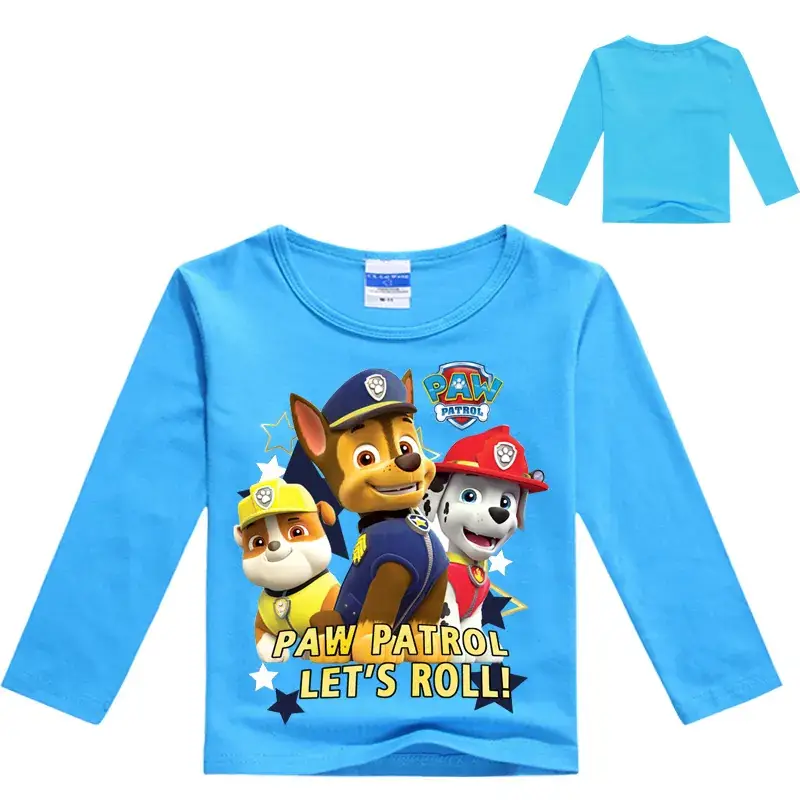 Kids Paw Patrol Long Sleeve T-Shirts Multicolor Wholesale — feature 4