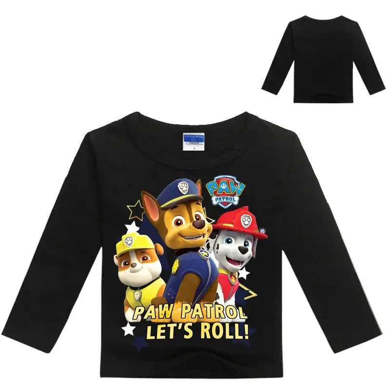 Kids Paw Patrol Long Sleeve T-Shirts Multicolor Wholesale - Image 5