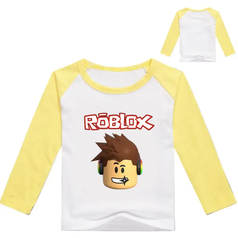 Roblox Boys Long Sleeve T-Shirt Red White