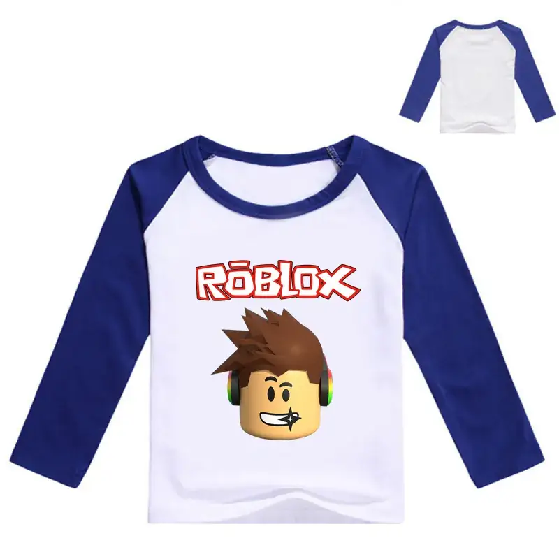Roblox Boys Long Sleeve T-Shirt Red White — feature 5