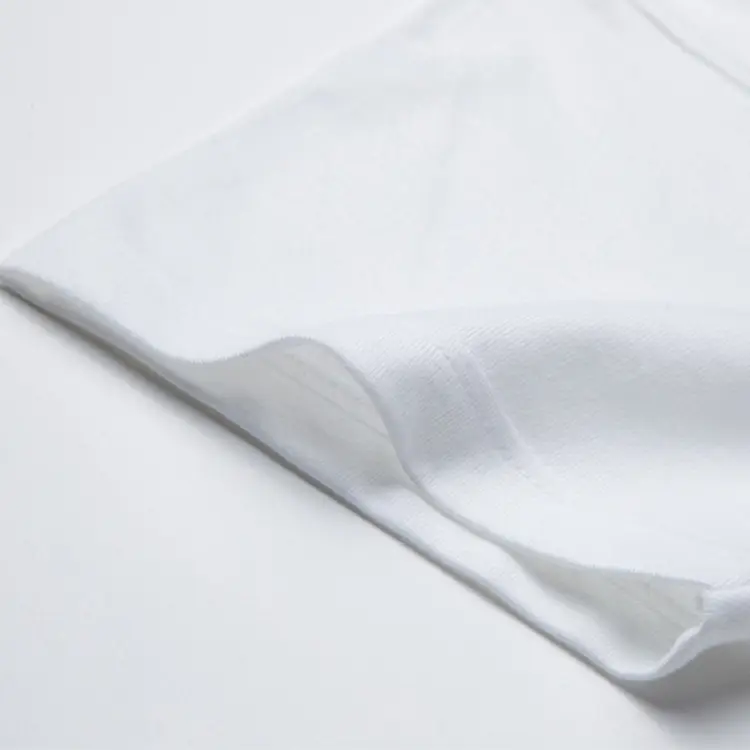 White Japanese Printed T-Shirt Thick Cotton Men Women - Image 5