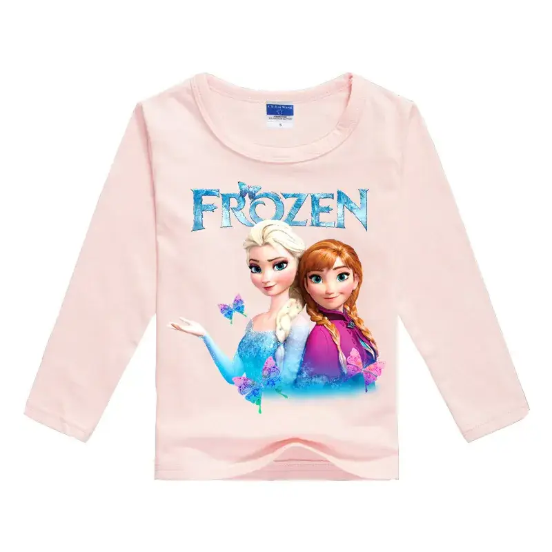 Frozen Long Sleeve T-Shirt Yellow Girls — feature 2