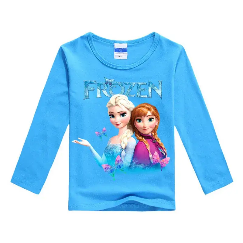 Frozen Long Sleeve T-Shirt Yellow Girls