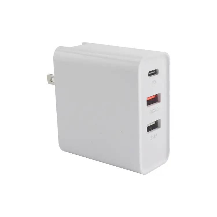 48W Dual USB QC3.0 PD Fast Charging Charger - Image 2