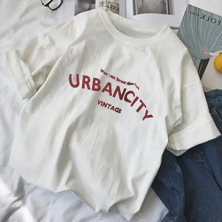 Women Urbanity Vintage Short Sleeve T-Shirt Yellow