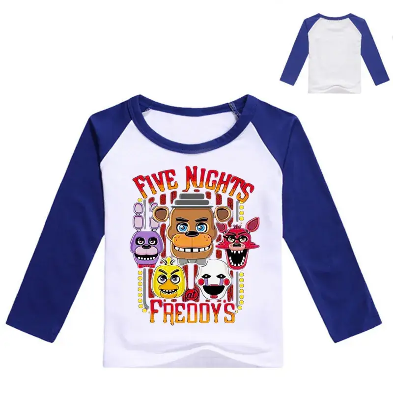 Freddie & Beat's Cartoon Long Sleeve T-Shirt White Yellow
