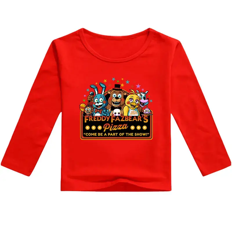Freddie & Beat's Cartoon Long Sleeve T-Shirt White Yellow
