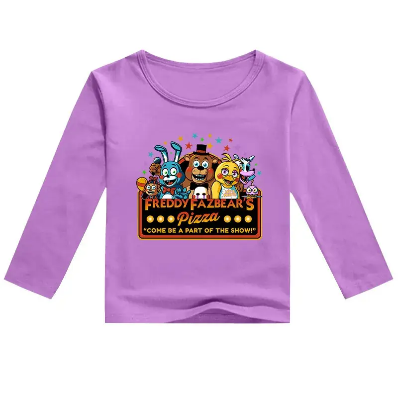 Freddie & Beat's Cartoon Long Sleeve T-Shirt White Yellow