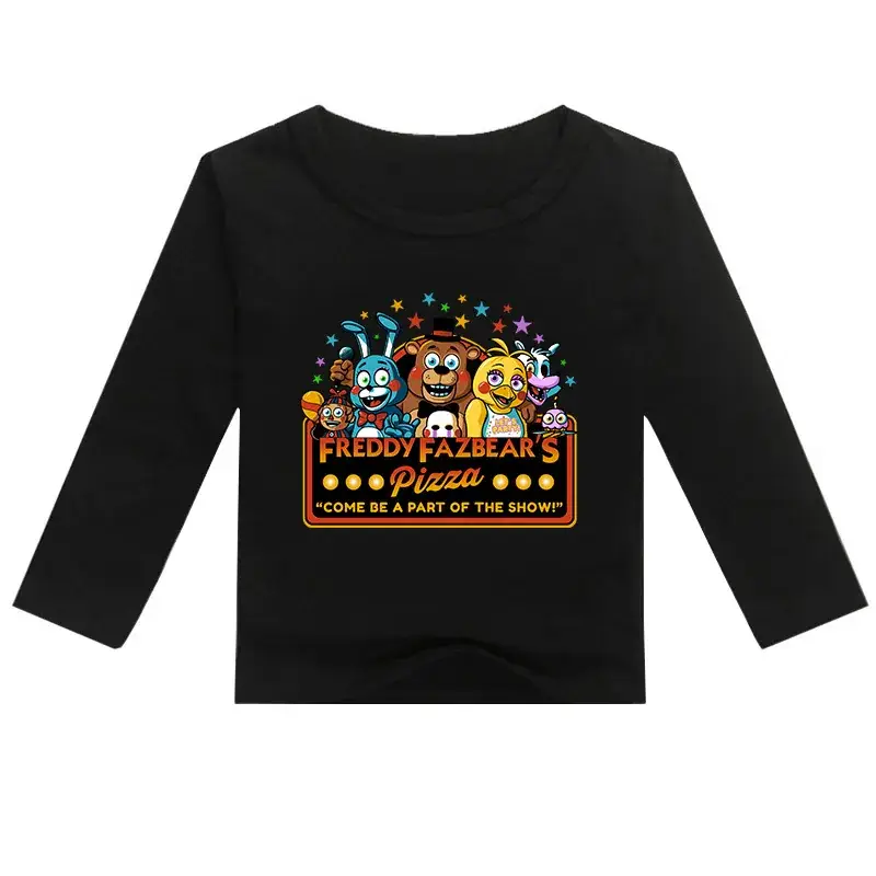 Freddie & Beat's Cartoon Long Sleeve T-Shirt White Yellow