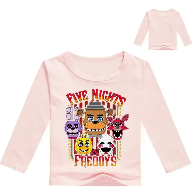 Freddie & Beat's Cartoon Long Sleeve T-Shirt White Yellow