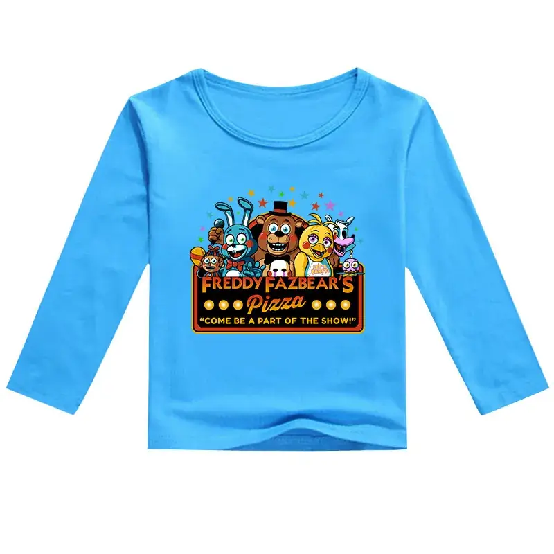 Freddie & Beat's Cartoon Long Sleeve T-Shirt White Yellow