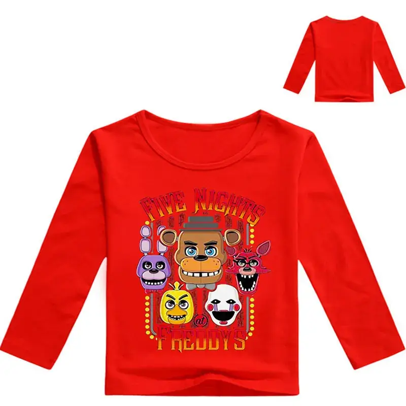 Freddie & Beat's Cartoon Long Sleeve T-Shirt White Yellow