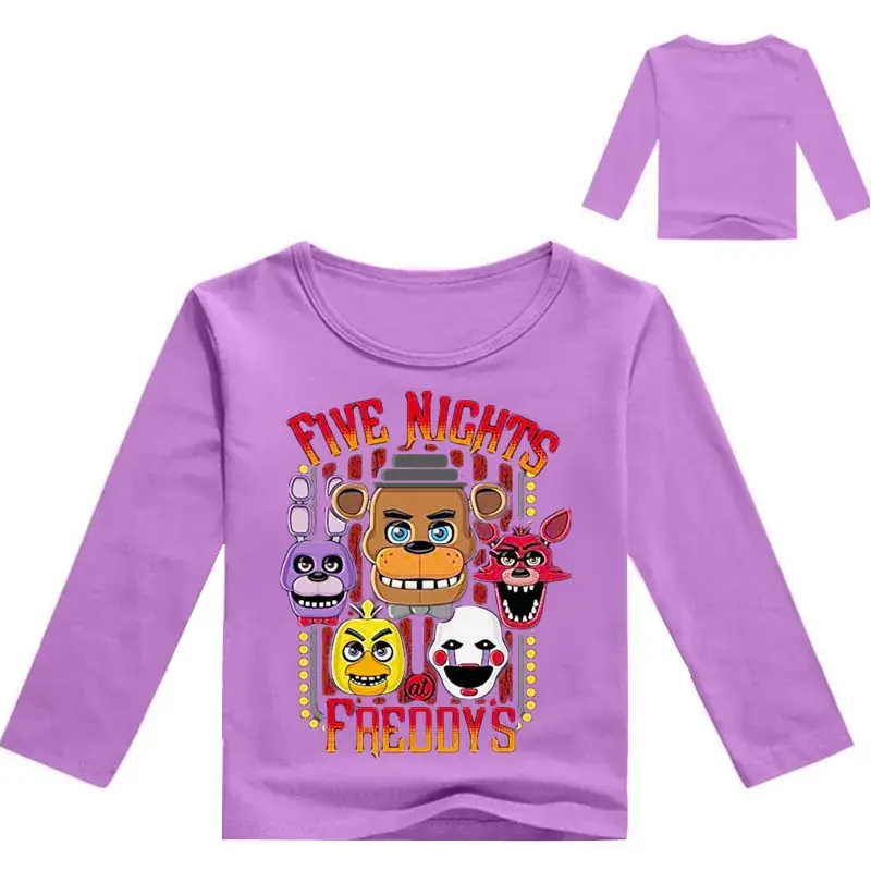 Freddie & Beat's Cartoon Long Sleeve T-Shirt White Yellow