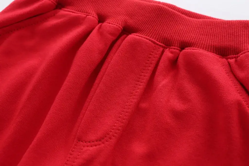 Red Hooded Sweatshirt Set for Boys 7620 — feature 36