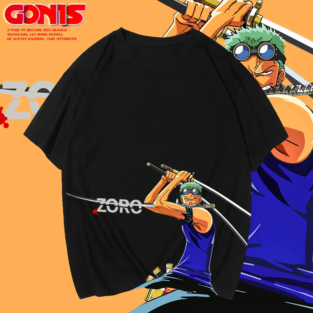Men Yellow T-Shirt Y-One Piece Anime Design