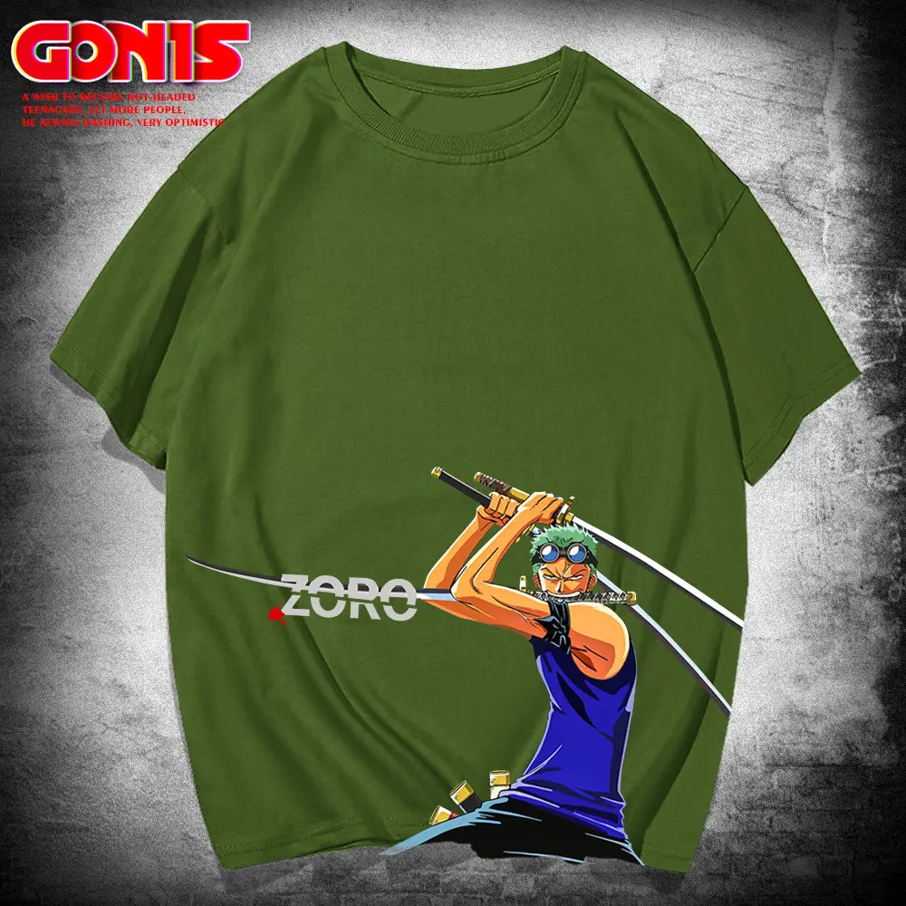 Men Yellow T-Shirt Y-One Piece Anime Design