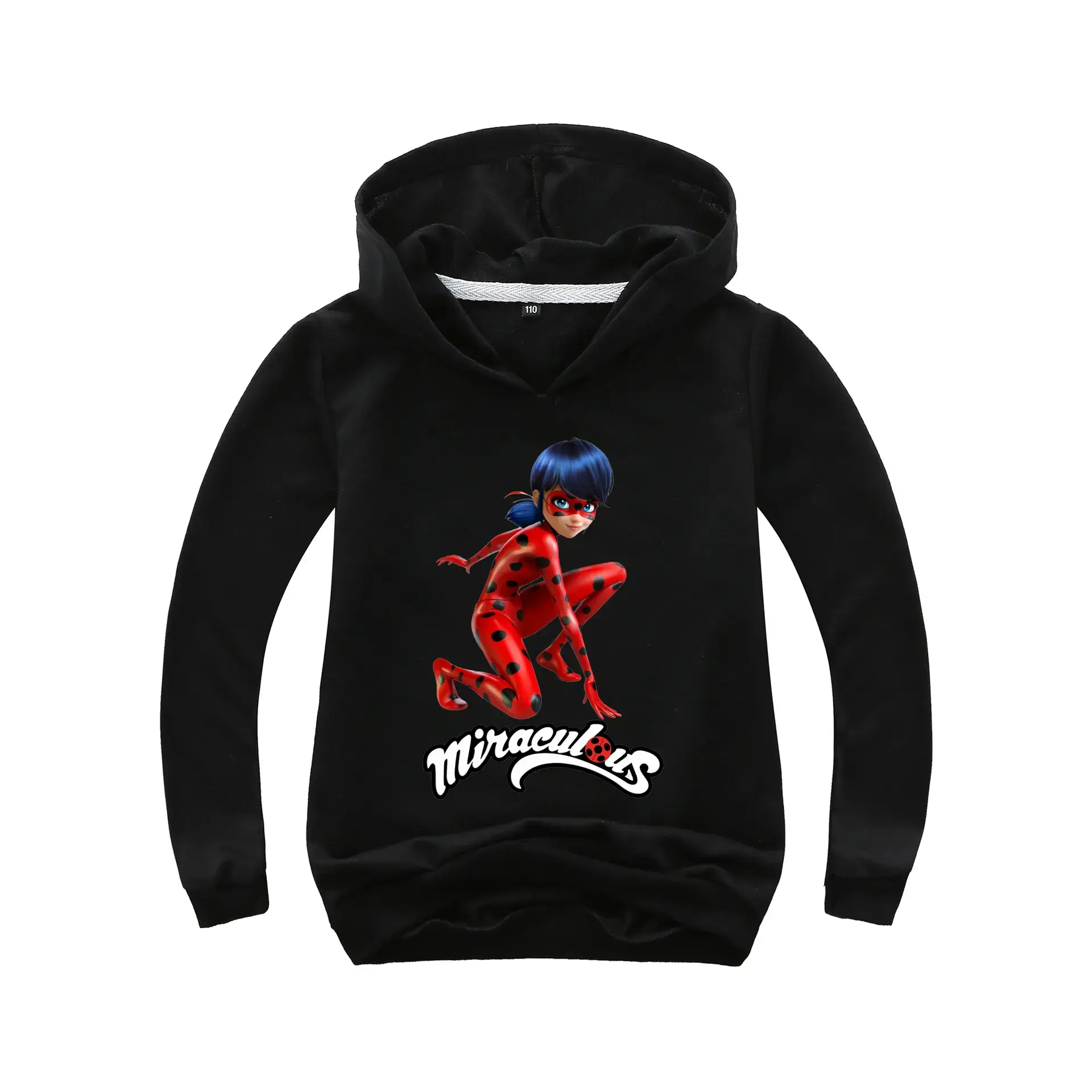 Red Korean Fashion Hoodie for Boys Middle Size