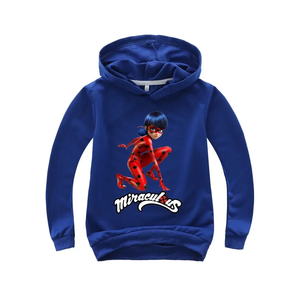 Red Korean Fashion Hoodie for Boys Middle Size