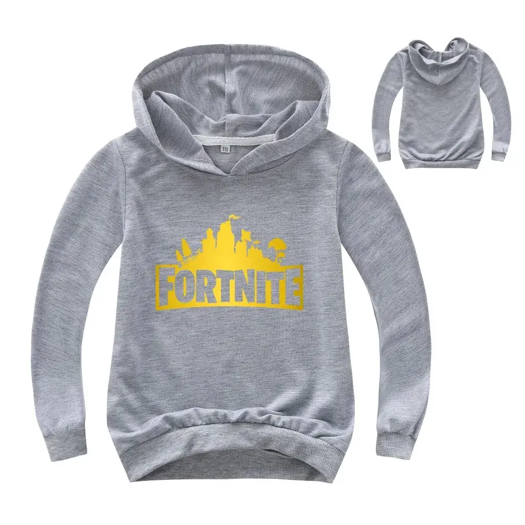 Pink Fortnite Hoodie Set for Kids Spring Autumn - Image 4