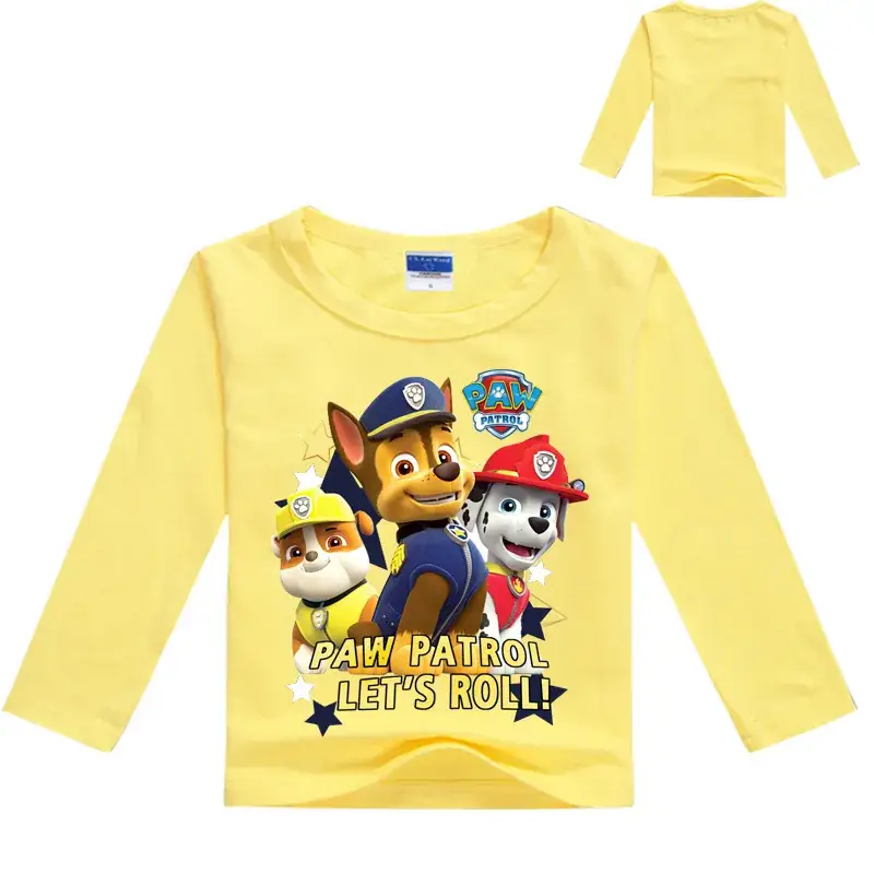 Paw Patrol Long Sleeve T-Shirt for Kids Pink — feature 7