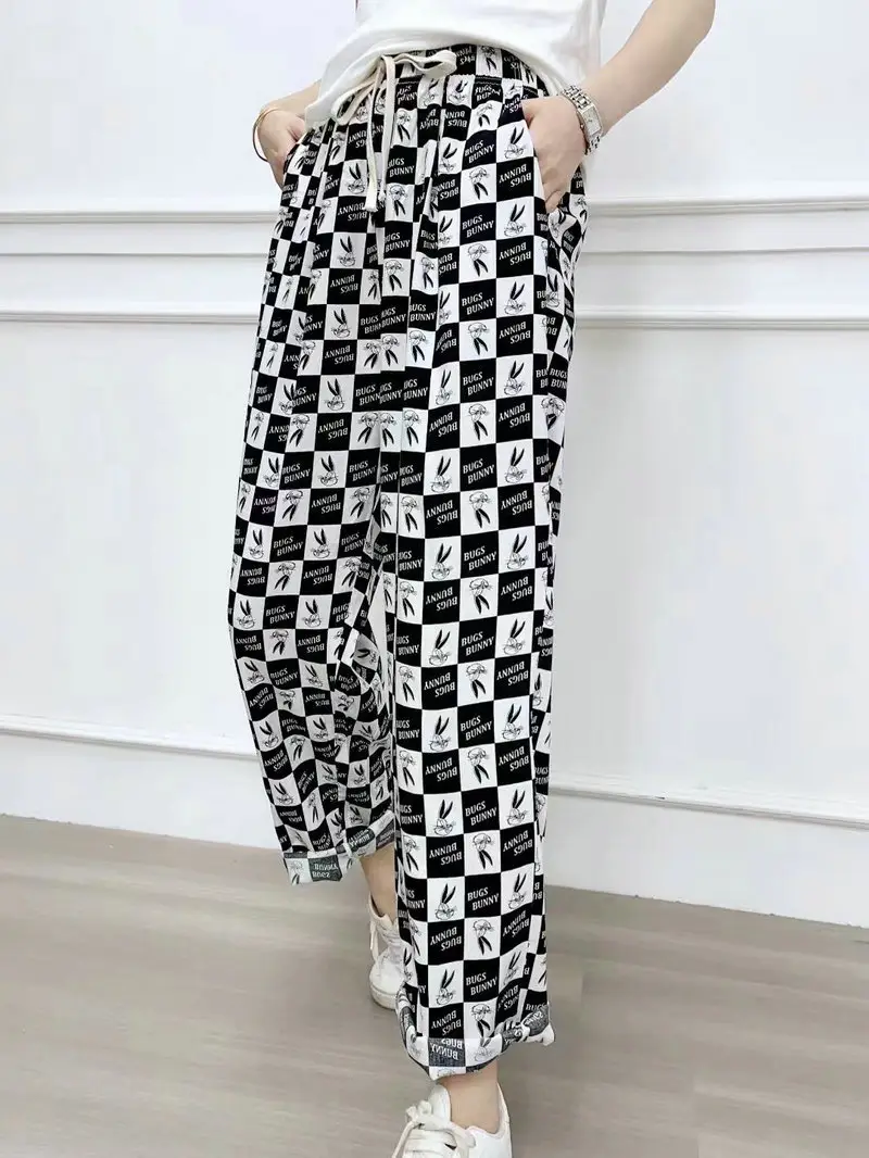 Bohemian Radish Pants Ethnic Floral Print Summer — feature 27