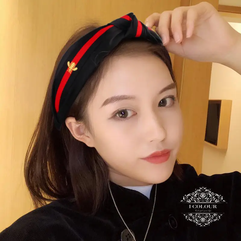 Qiyue Bee Striped Wide Bristle Hairpin Headband - Image 18