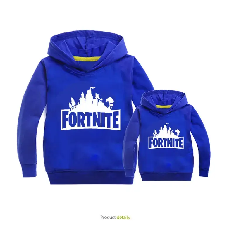 Fortnite Family Red Hoodie Set for Kids 3 Pcs - Image 5