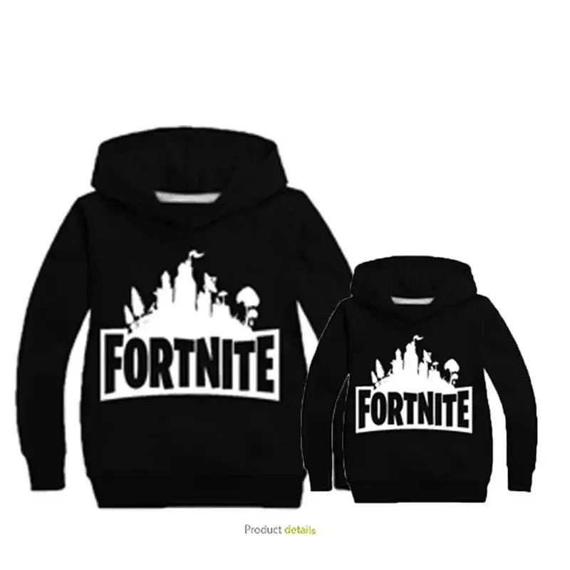 Fortnite Family Red Hoodie Set for Kids 3 Pcs - Image 6