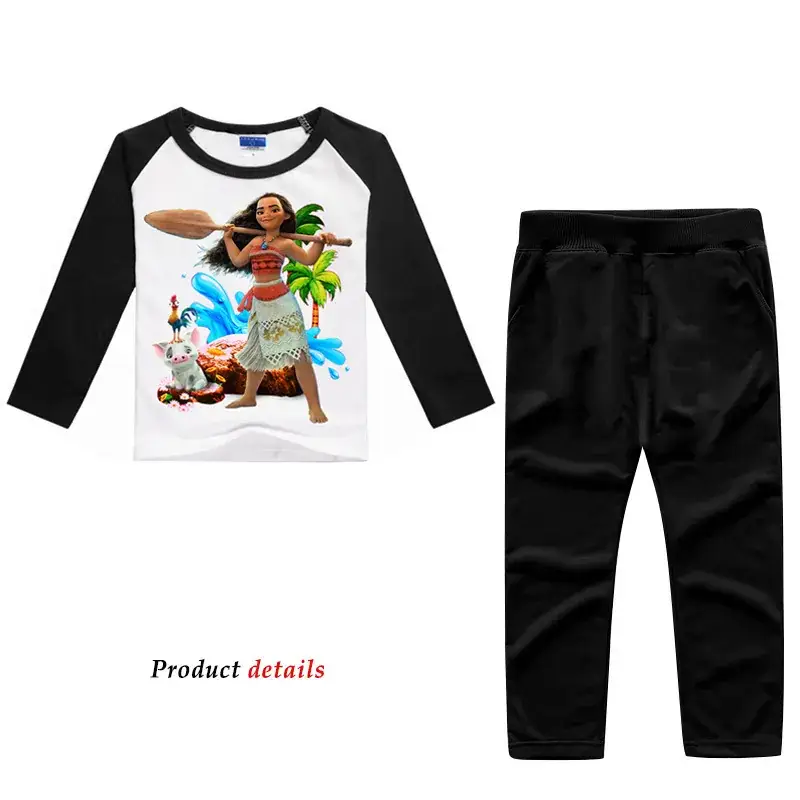 Girls Long Sleeve T-Shirt Ocean Print Spring - Image 8