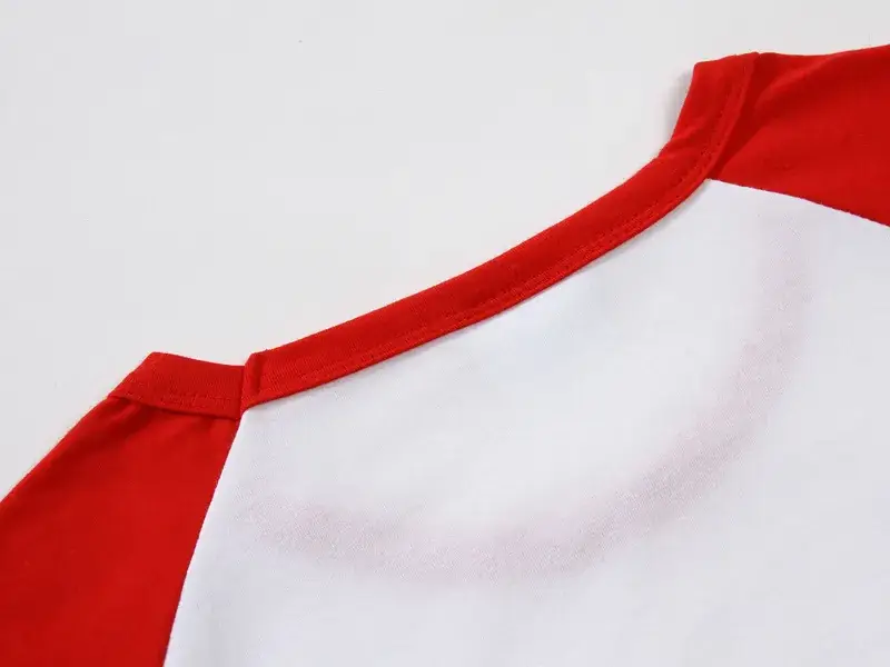 Red Long-Sleeved Boys' Top Medium Large
