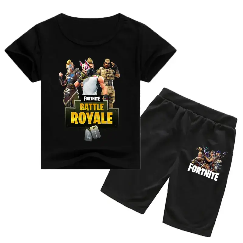 Fortune Royale Fortnite Kids T-Shirt & Shorts Set - Image 6