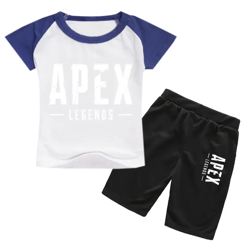 APEX Legends Kids Printed Cotton Track Suit Black White — feature 11
