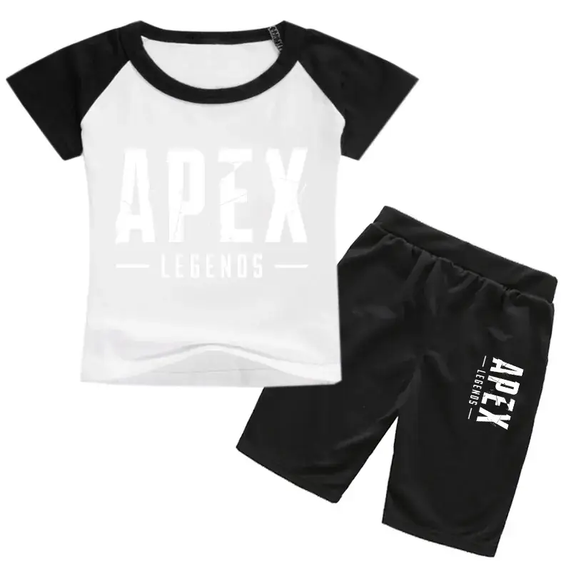 APEX Legends Kids Printed Cotton Track Suit Black White — feature 13