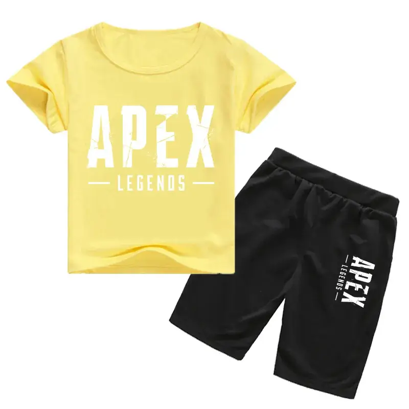 APEX Legends Kids Printed Cotton Track Suit Black White — feature 5