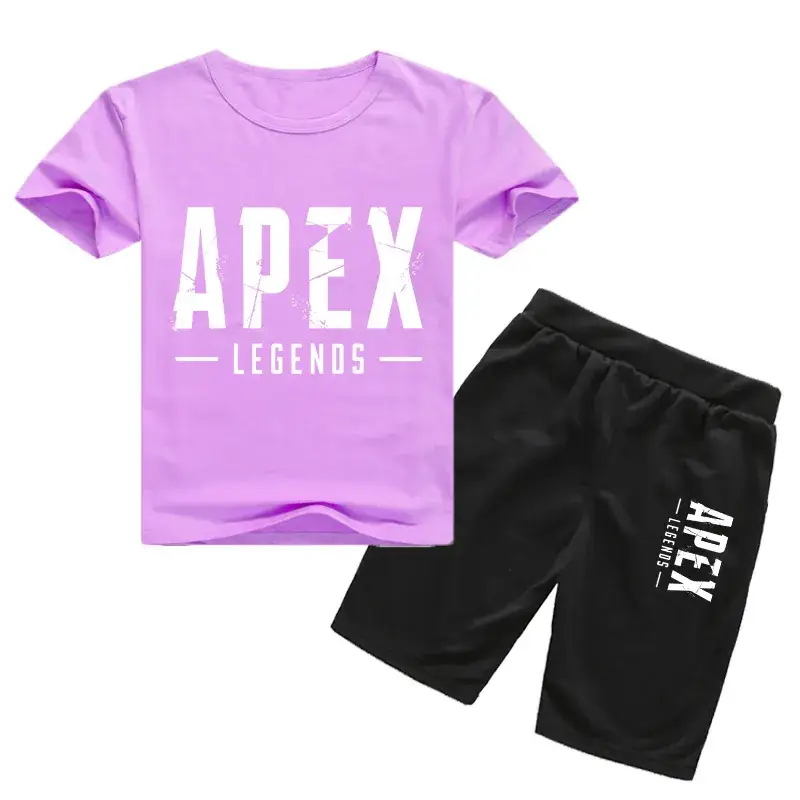 APEX Legends Kids Printed Cotton Track Suit Black White — feature 7