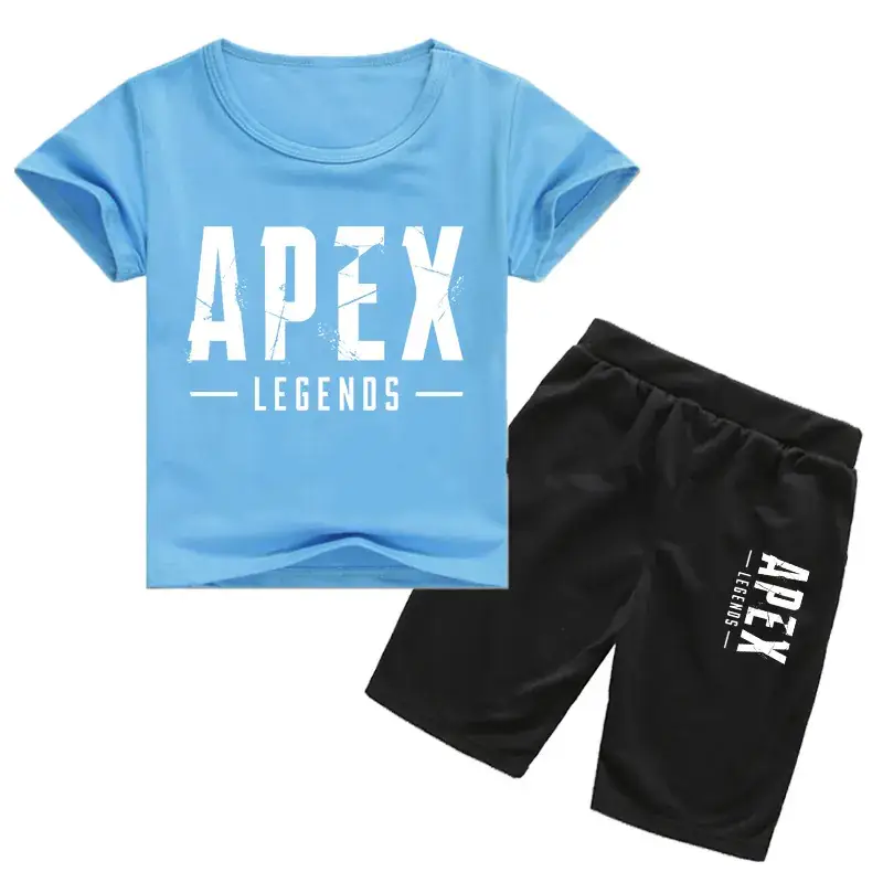 APEX Legends Kids Printed Cotton Track Suit Black White — feature 9