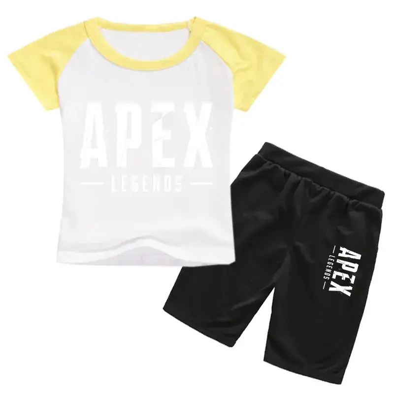 APEX Legends Kids Printed Cotton Track Suit Black White - Image 10