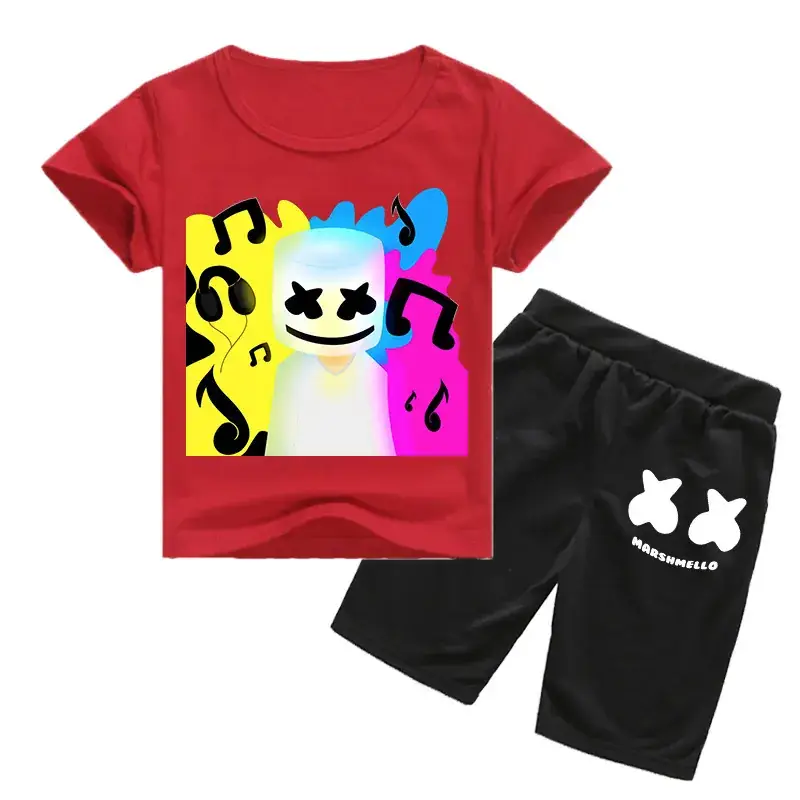 Kids Melodycat Pink Shorts Set Spring Autumn Casual - Image 20