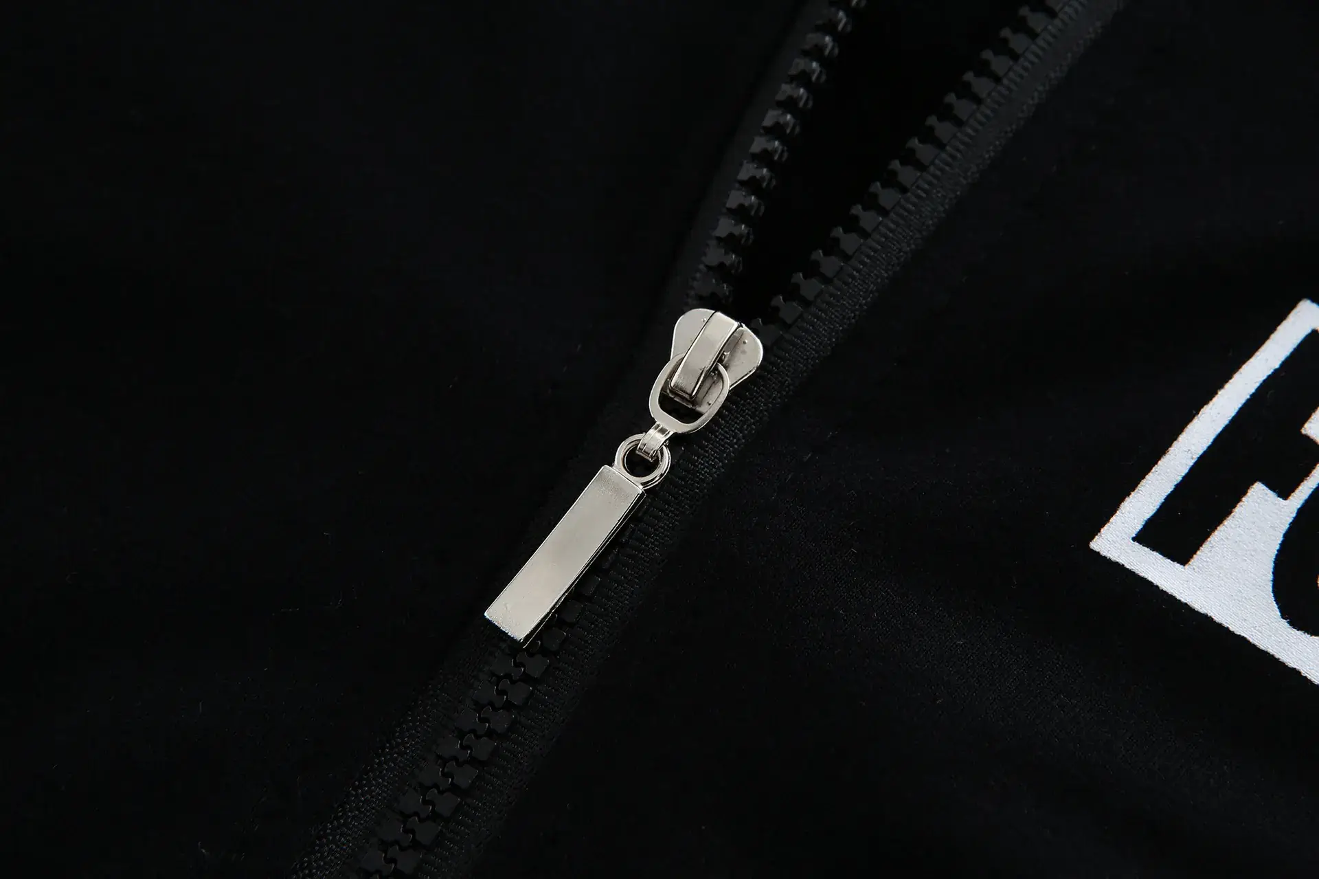 Kids Hooded Zipper Jacket Black Red Boys Girls - Image 4