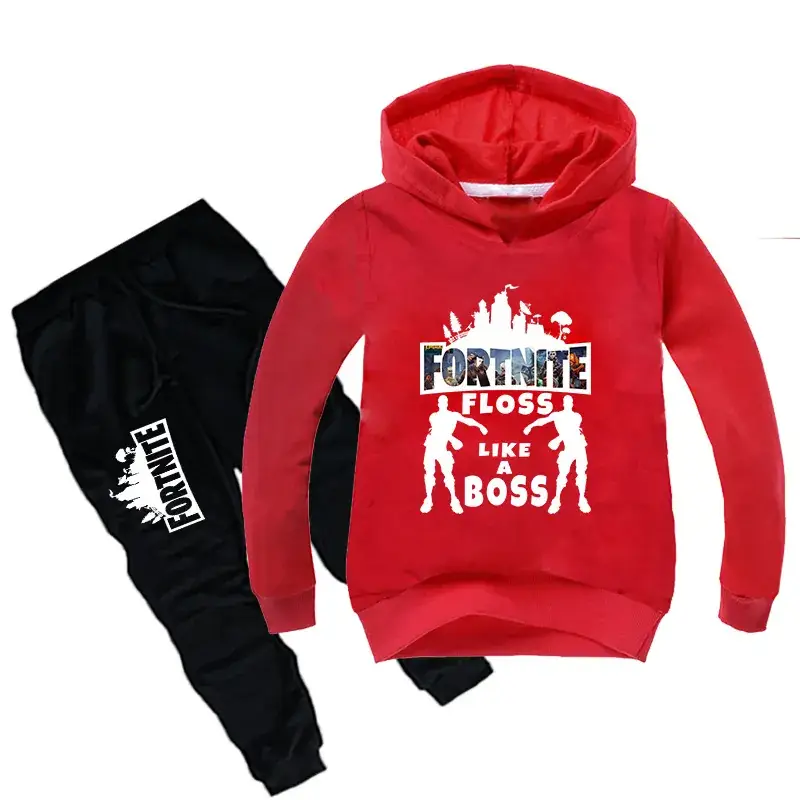Fortune Cookie Boss Hoodie Set Black 2 Pcs — feature 6