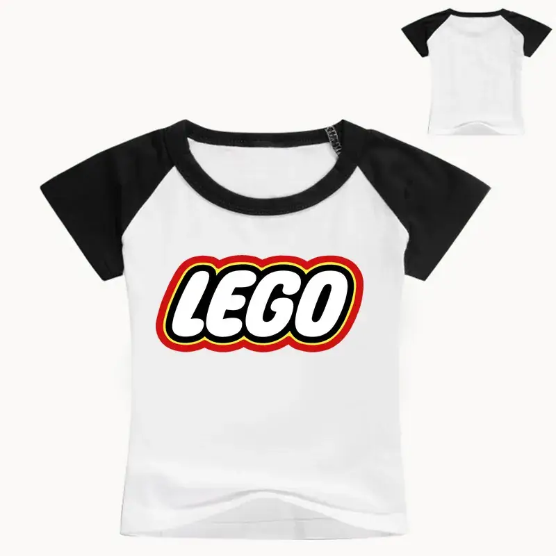 Red LEGO Short Sleeve T-Shirt for Boys