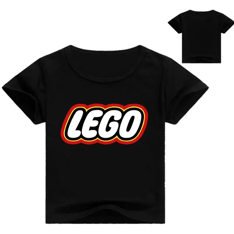 Red LEGO Short Sleeve T-Shirt for Boys