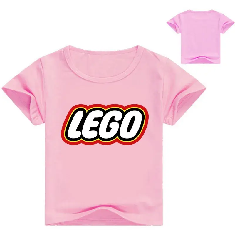 Red LEGO Short Sleeve T-Shirt for Boys