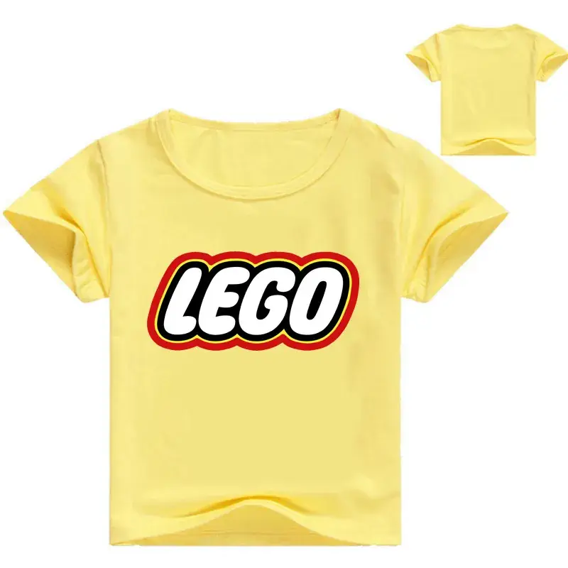 Red LEGO Short Sleeve T-Shirt for Boys