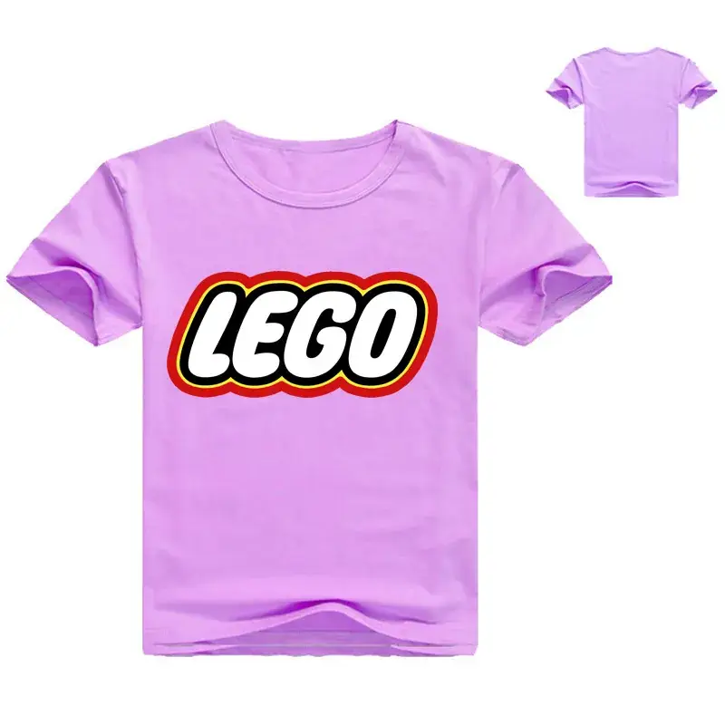 Red LEGO Short Sleeve T-Shirt for Boys