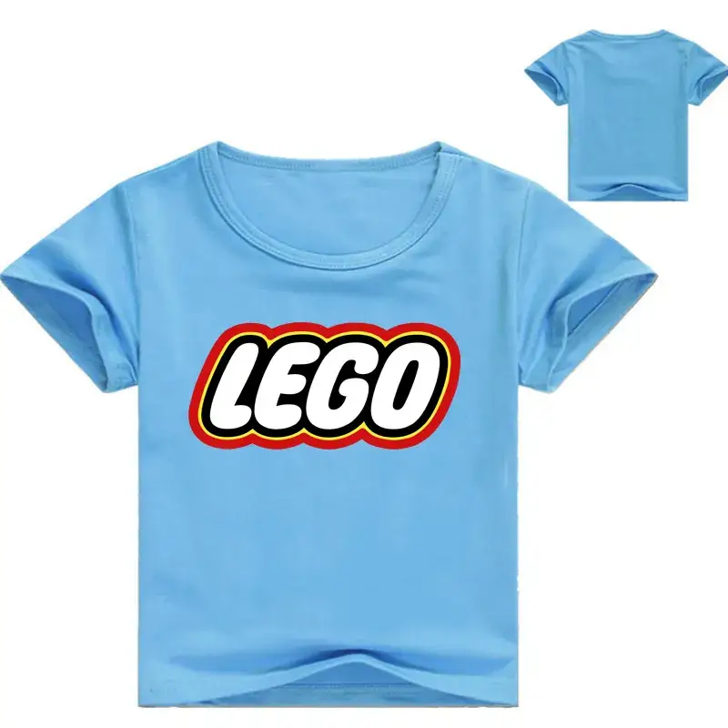 Red LEGO Short Sleeve T-Shirt for Boys