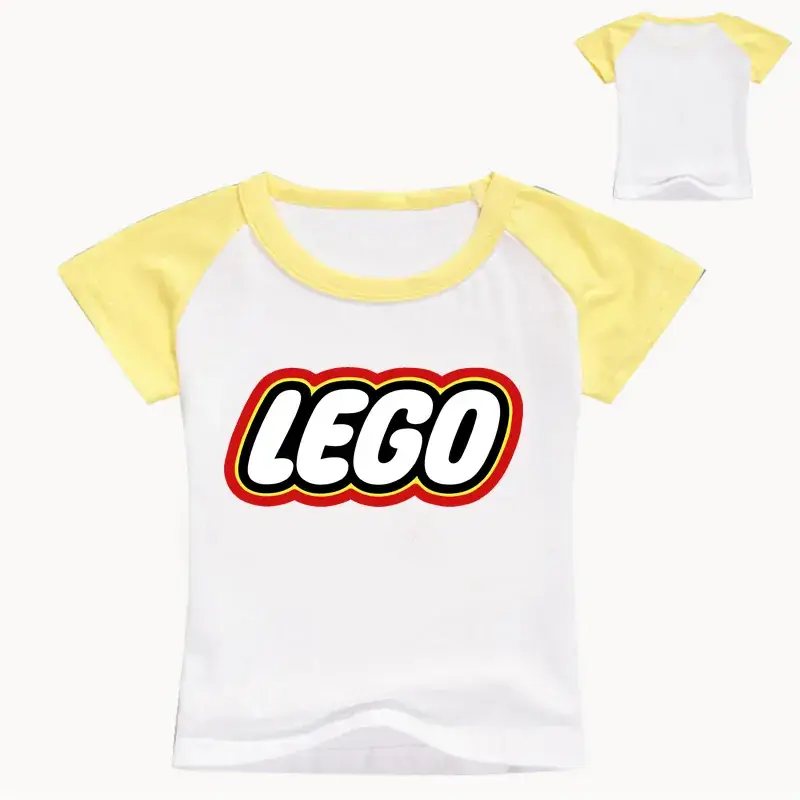 Red LEGO Short Sleeve T-Shirt for Boys