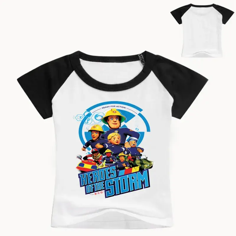 Kids Hero's Big Adventure T-Shirt White Blue 7626 - Image 6