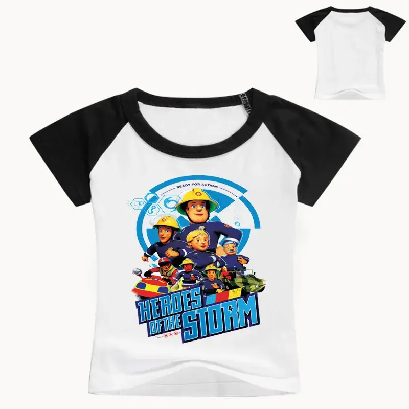 Kids Hero's Big Adventure T-Shirt White Blue 7626 — feature 4